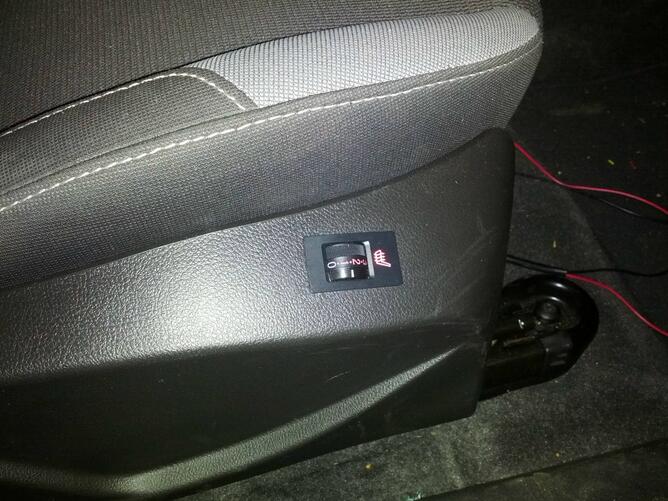 How to Install Heated Seat for Ford Focus 2012 (4)