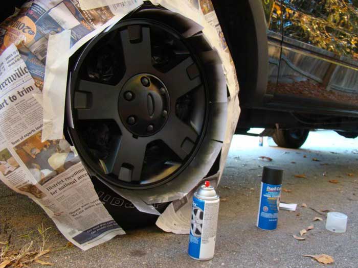 How to Paint Ford F150 OEM Wheel by Yourself (10)