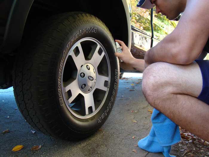 How to Paint Ford F150 OEM Wheel by Yourself (2)