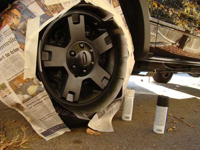 How to Paint Ford F150 OEM Wheel by Yourself (8)