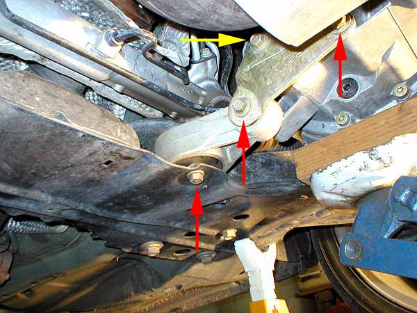 How to Install Ford Focus VF Engine Rear Mount (1)